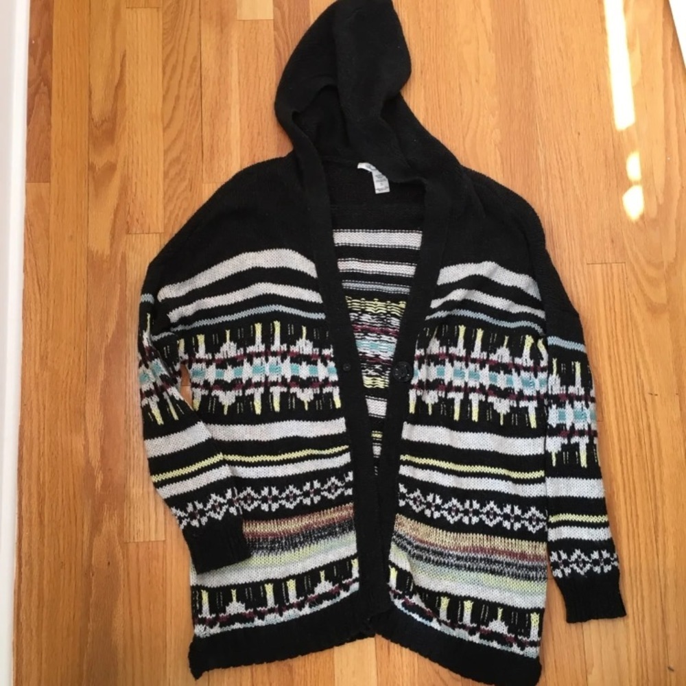 American Rag Hooded Cardigan